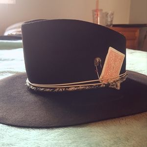 Clocks and Colours Wide Brim Hat X Coup de Tete